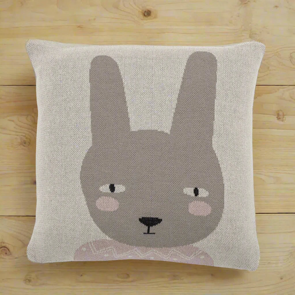 Bloomingville Gharib Rabbit Cushion-Beaumonde