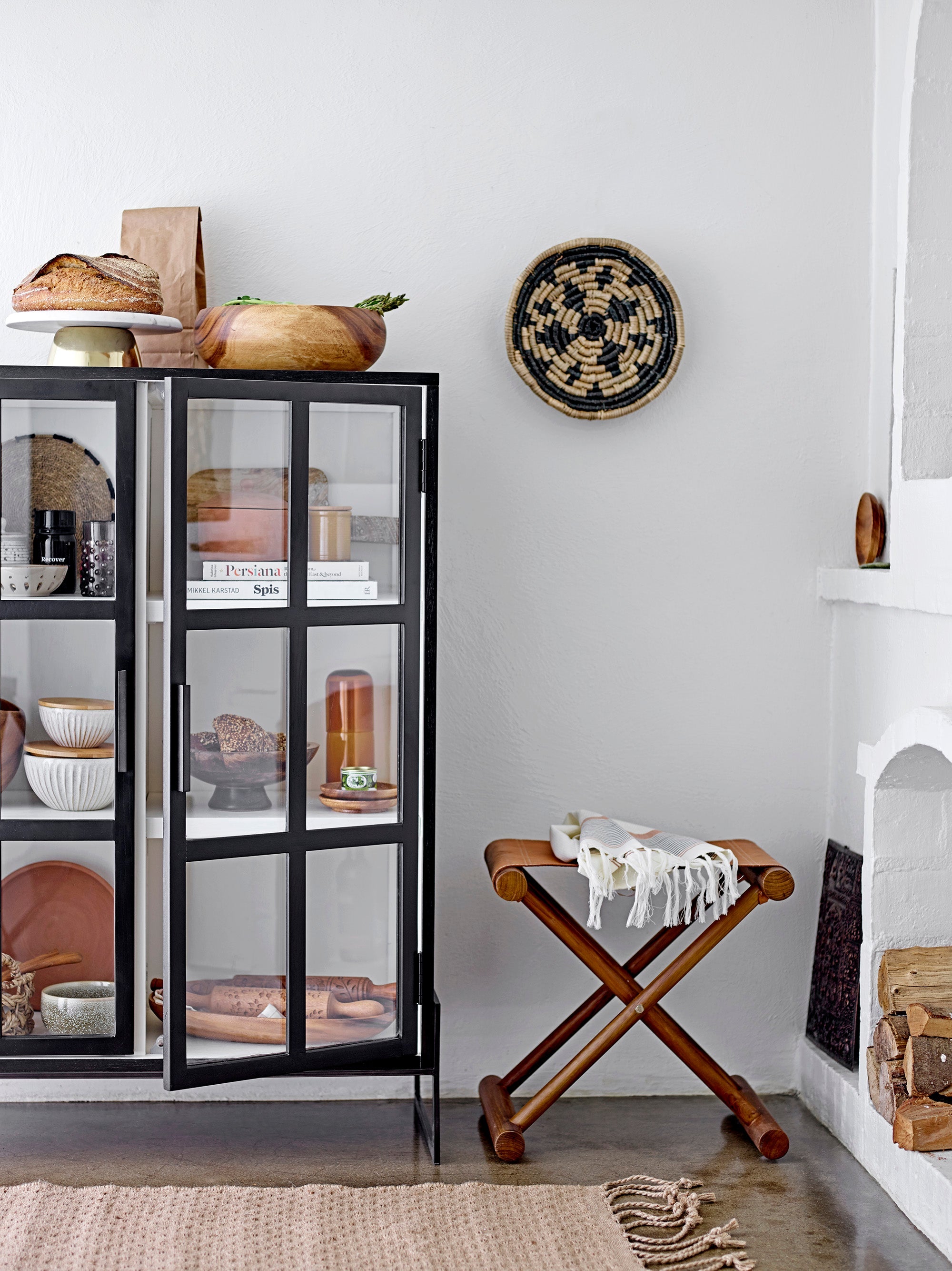 Bloomingville Opal Display Cabinet-Beaumonde