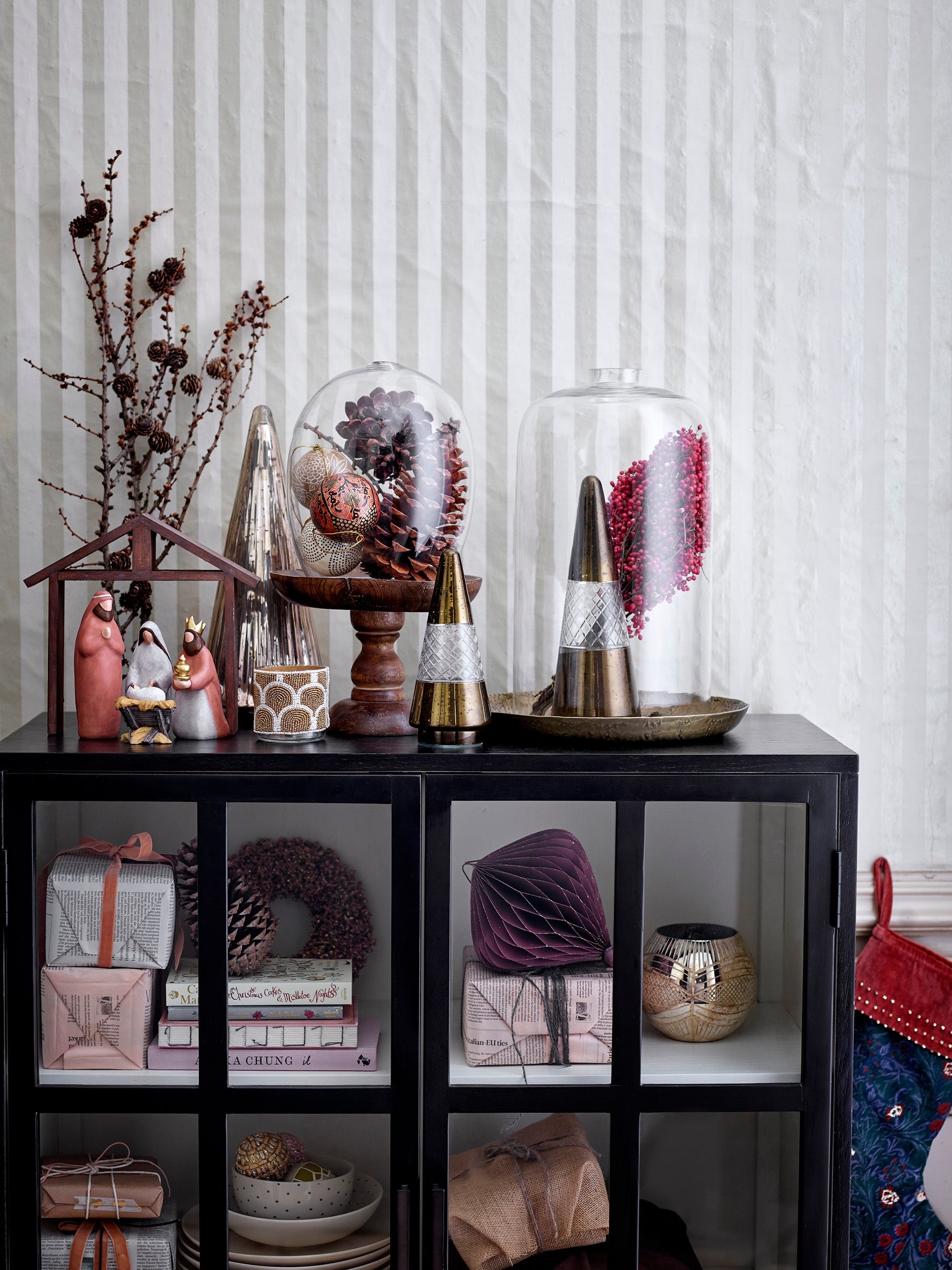 Bloomingville Opal Display Cabinet-Beaumonde
