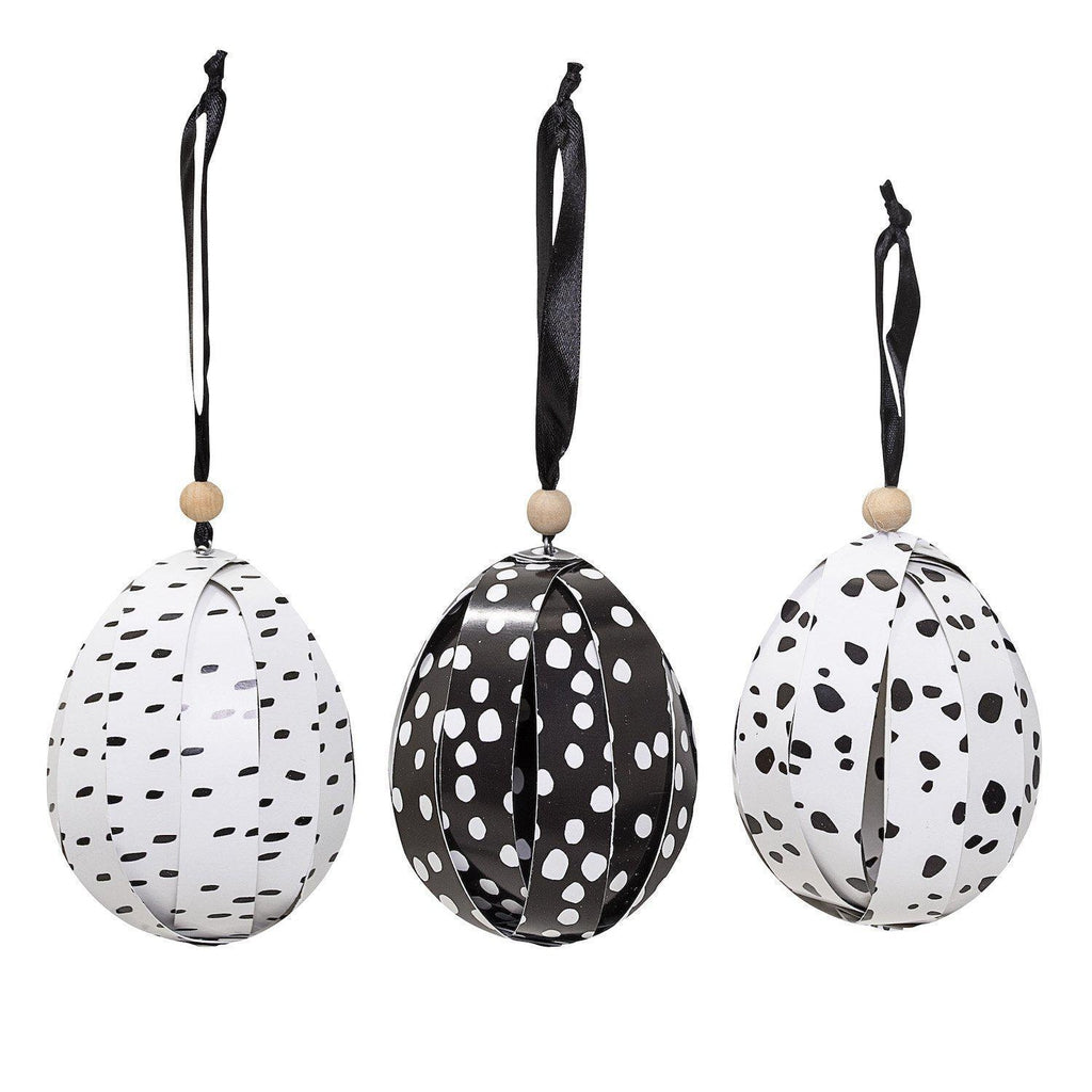 Bloomingville Paper Tree Ornaments Set of 3-Beaumonde
