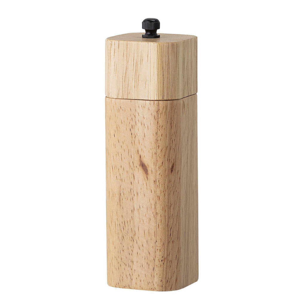 Bloomingville Rubberwood Pepper Mill Grinder-Beaumonde