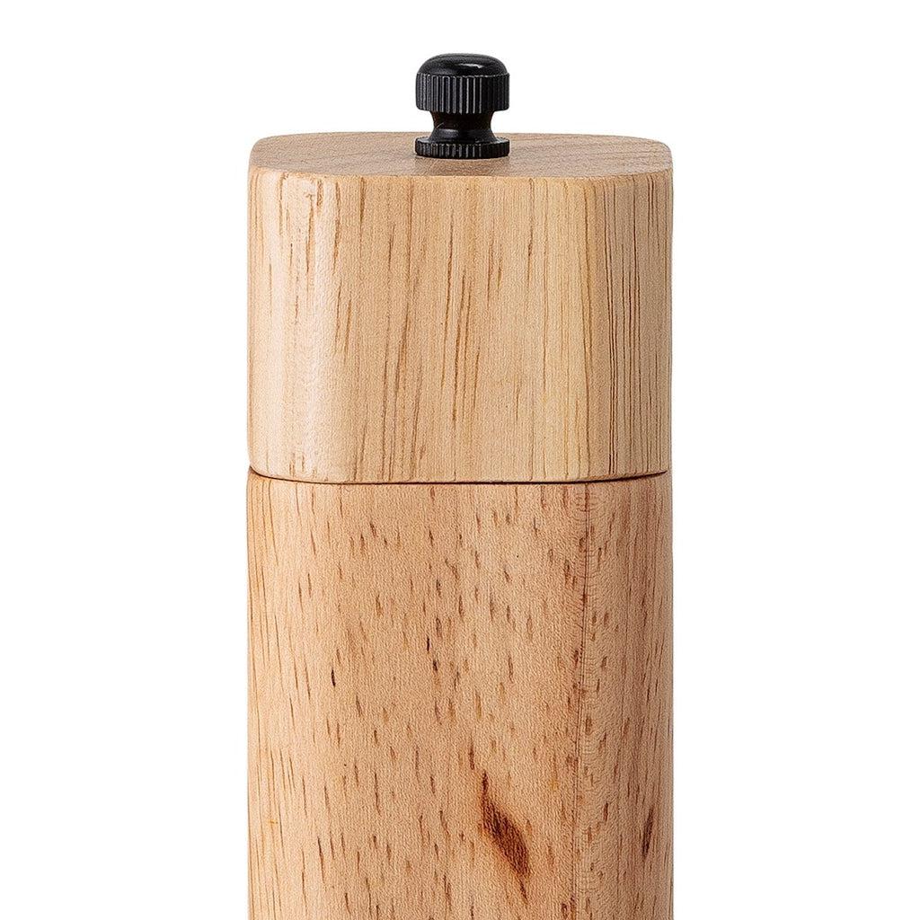 Bloomingville Rubberwood Pepper Mill Grinder-Beaumonde