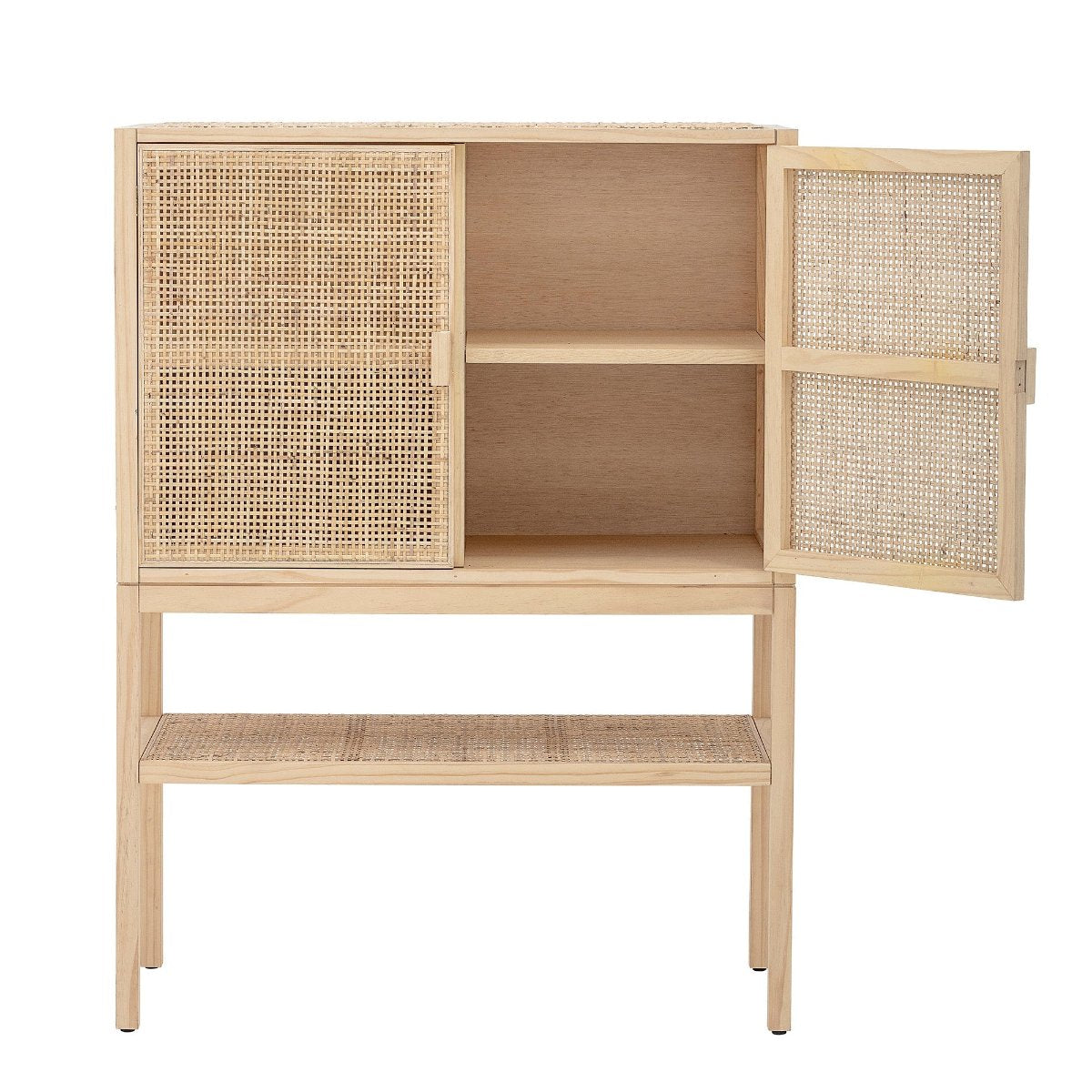 Bloomingville Sanna Rattan Cabinet-Beaumonde
