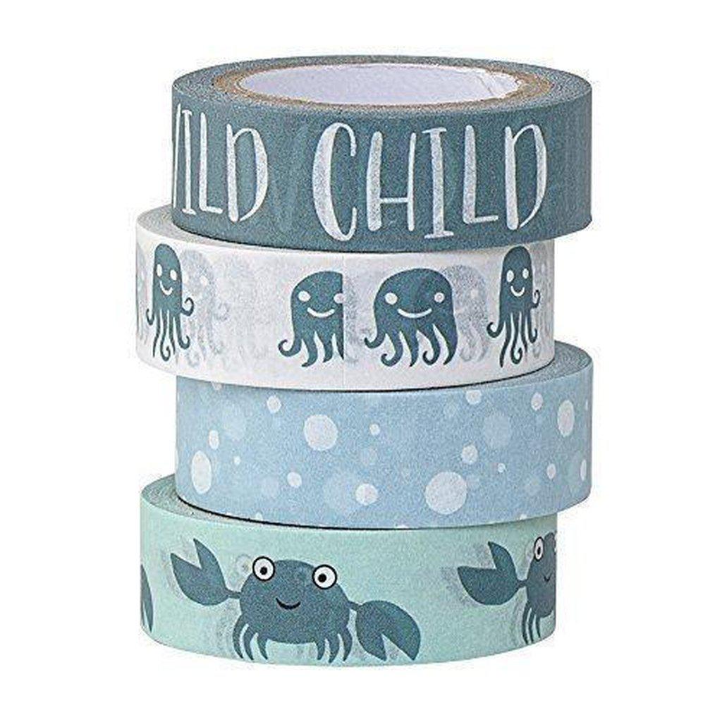 Bloomingville Seaside Blue Washi Crafting Tape-Beaumonde