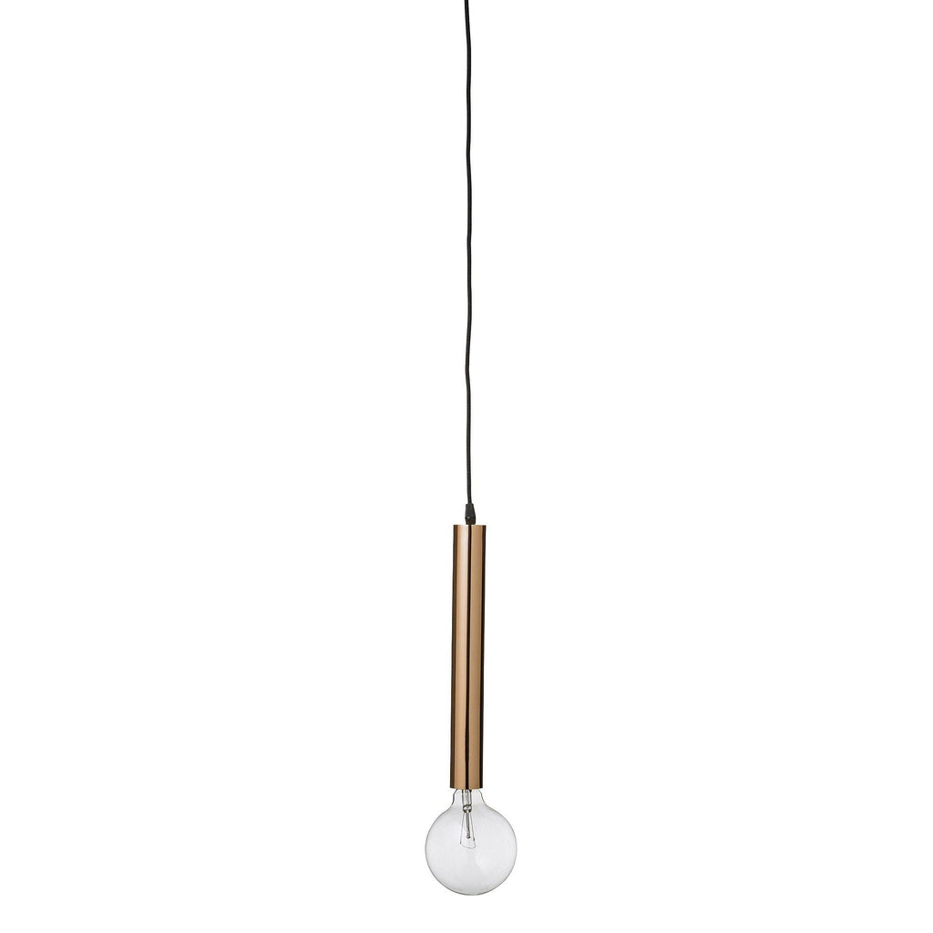 Bloomingville Slimline Rose Gold Pendant Light-Beaumonde