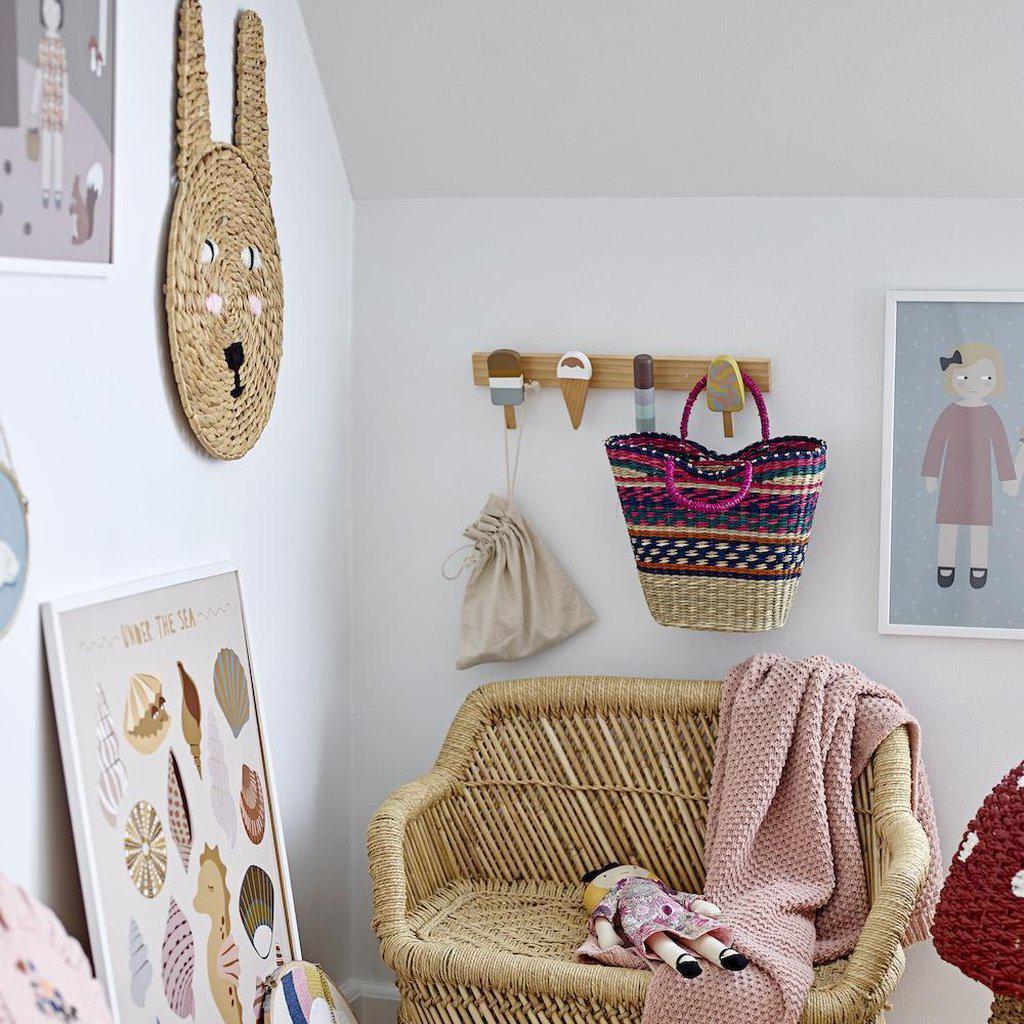 Bloomingville Sulo Rabbit Nursery Wall Decor-Beaumonde