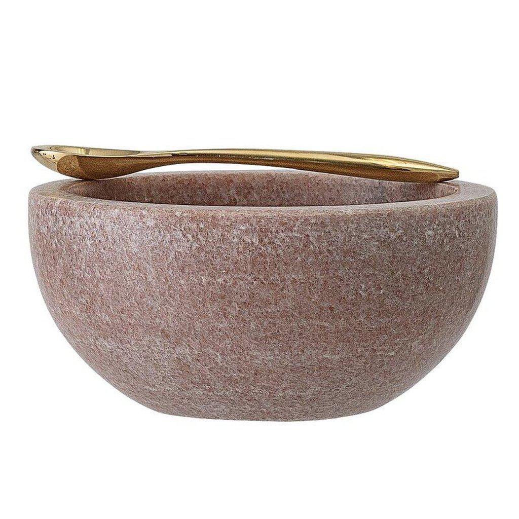 Bloomingville Zena Marble Serving Bowl-Beaumonde