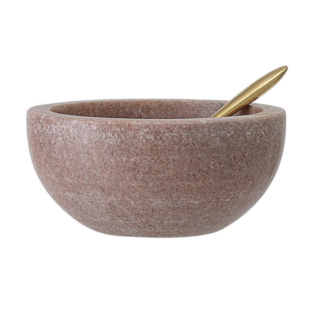 Bloomingville Zena Marble Serving Bowl-Beaumonde