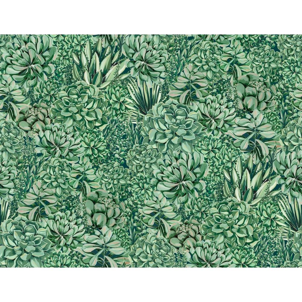 Brand McKenzie Alpine Landscape Alpine Green Wallpaper-Beaumonde
