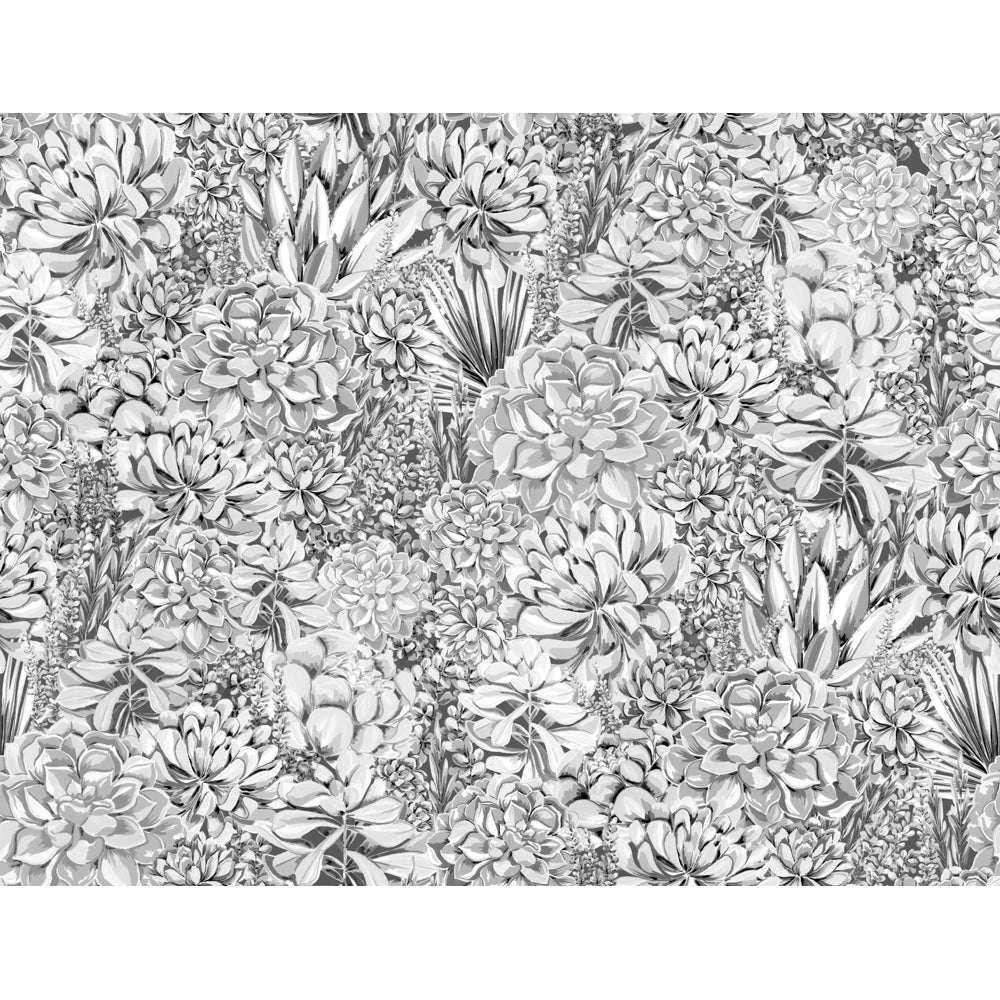 Brand McKenzie Alpine Landscape Grey Wallpaper-Beaumonde