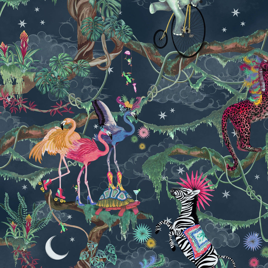 Brand McKenzie Balancing Act Nightfall Wallpaper-Beaumonde