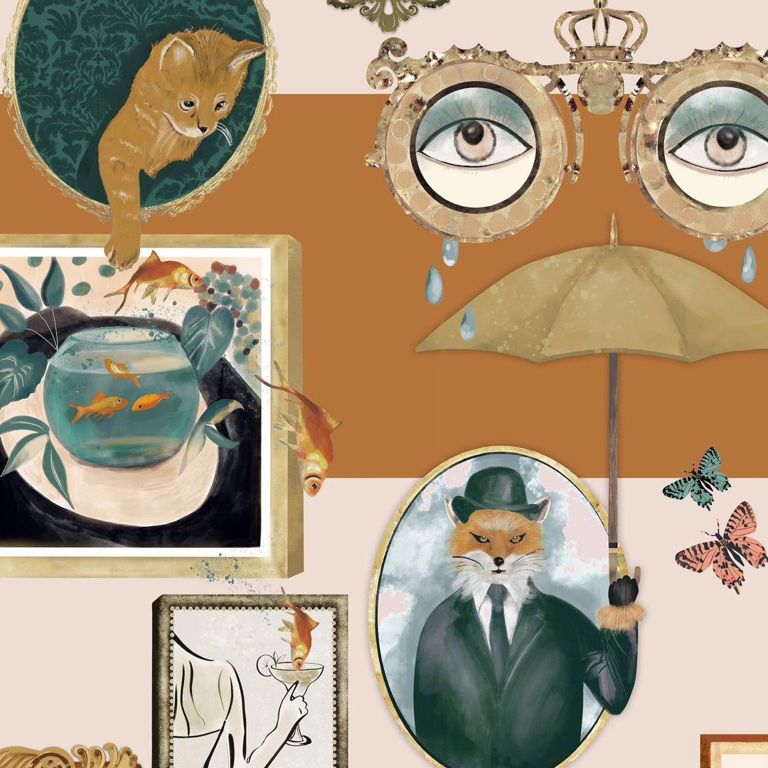 Brand McKenzie Connecting Frames Caramel 5061018240623