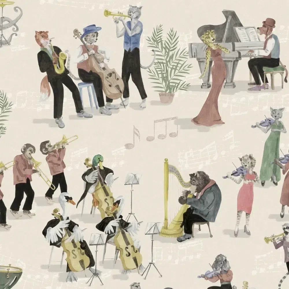 Brand McKenzie Instrumental Clay Wallpaper-Beaumonde