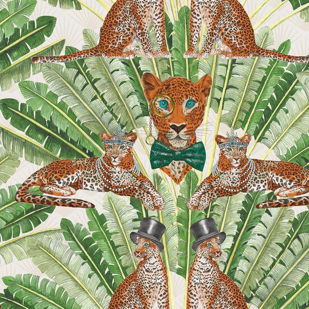 Brand McKenzie Leopard Light Wallpaper-Beaumonde