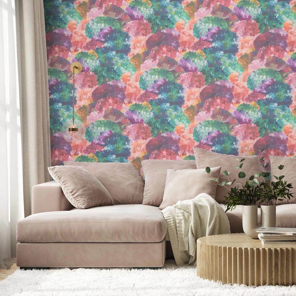 Brand McKenzie Painting In Colour Bright Wallpaper-Beaumonde