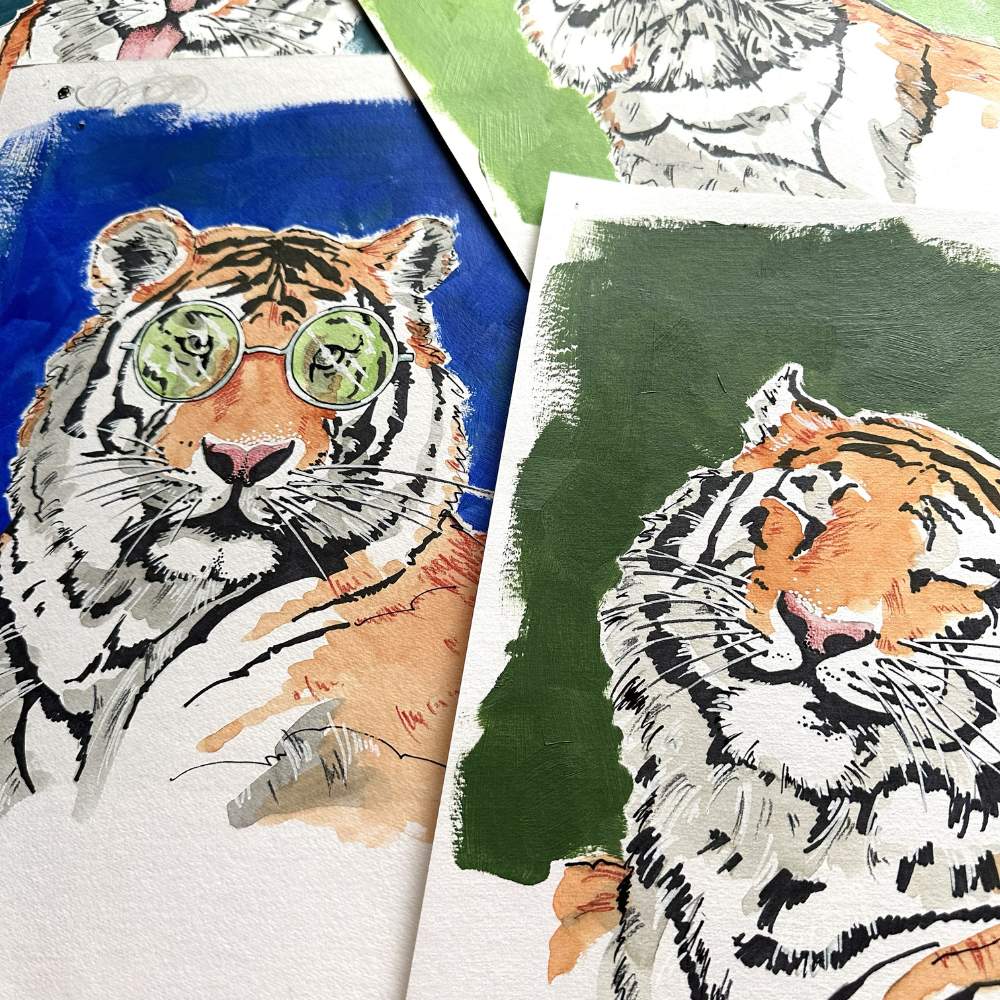 Brand McKenzie Roar Emotions Wallpaper - Multi-Beaumonde