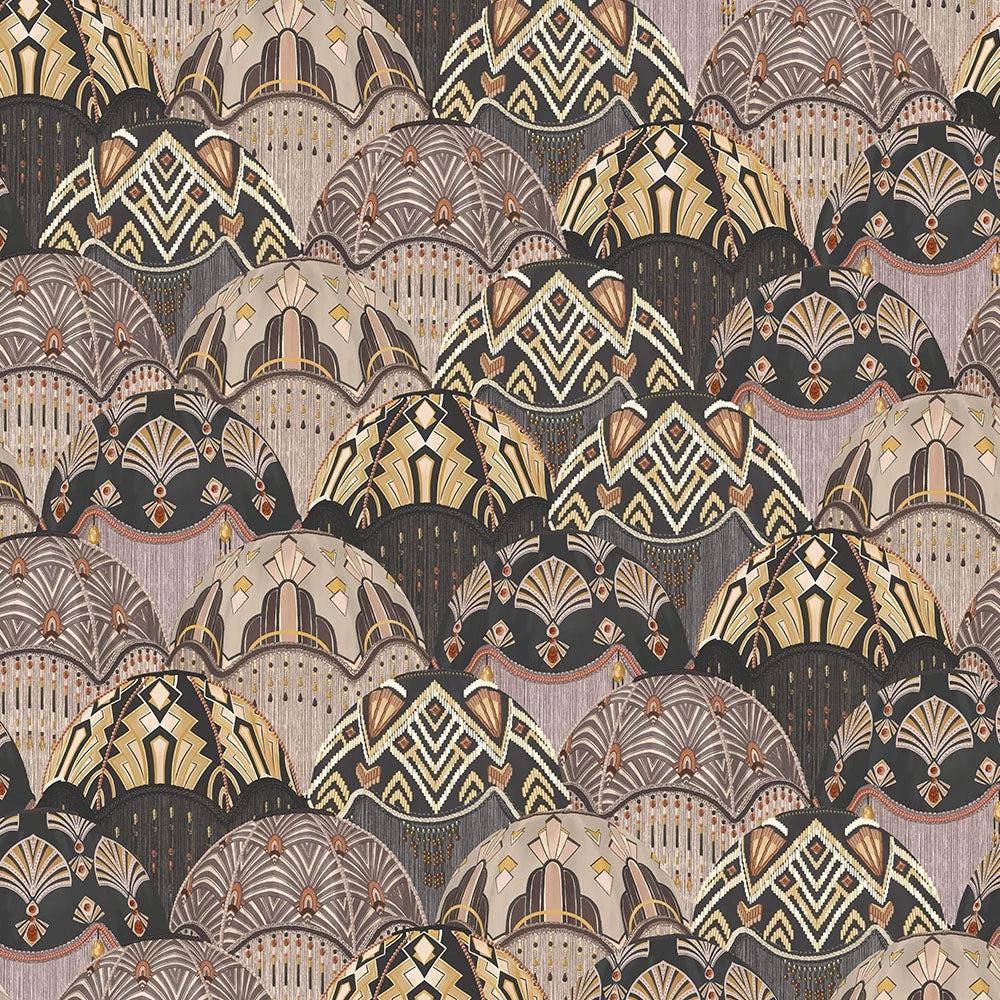 Brand McKenzie Silk Shades Charcoal Wallpaper-Beaumonde
