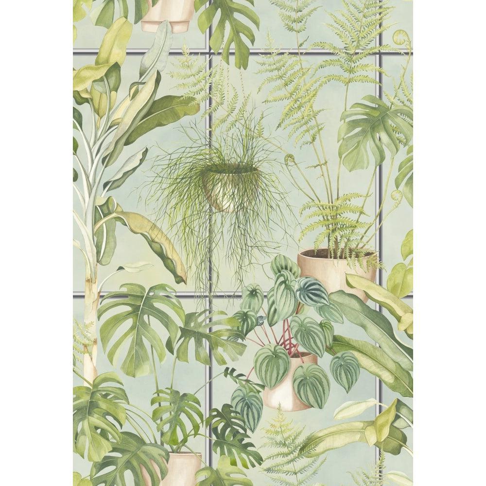 Brand McKenzie The Green House Green Wallpaper-Beaumonde