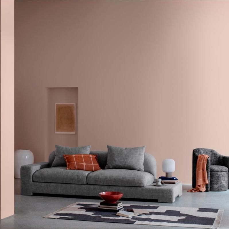 Broste Copenhagen Bay Large Sofa Anthracite Melange-Beaumonde