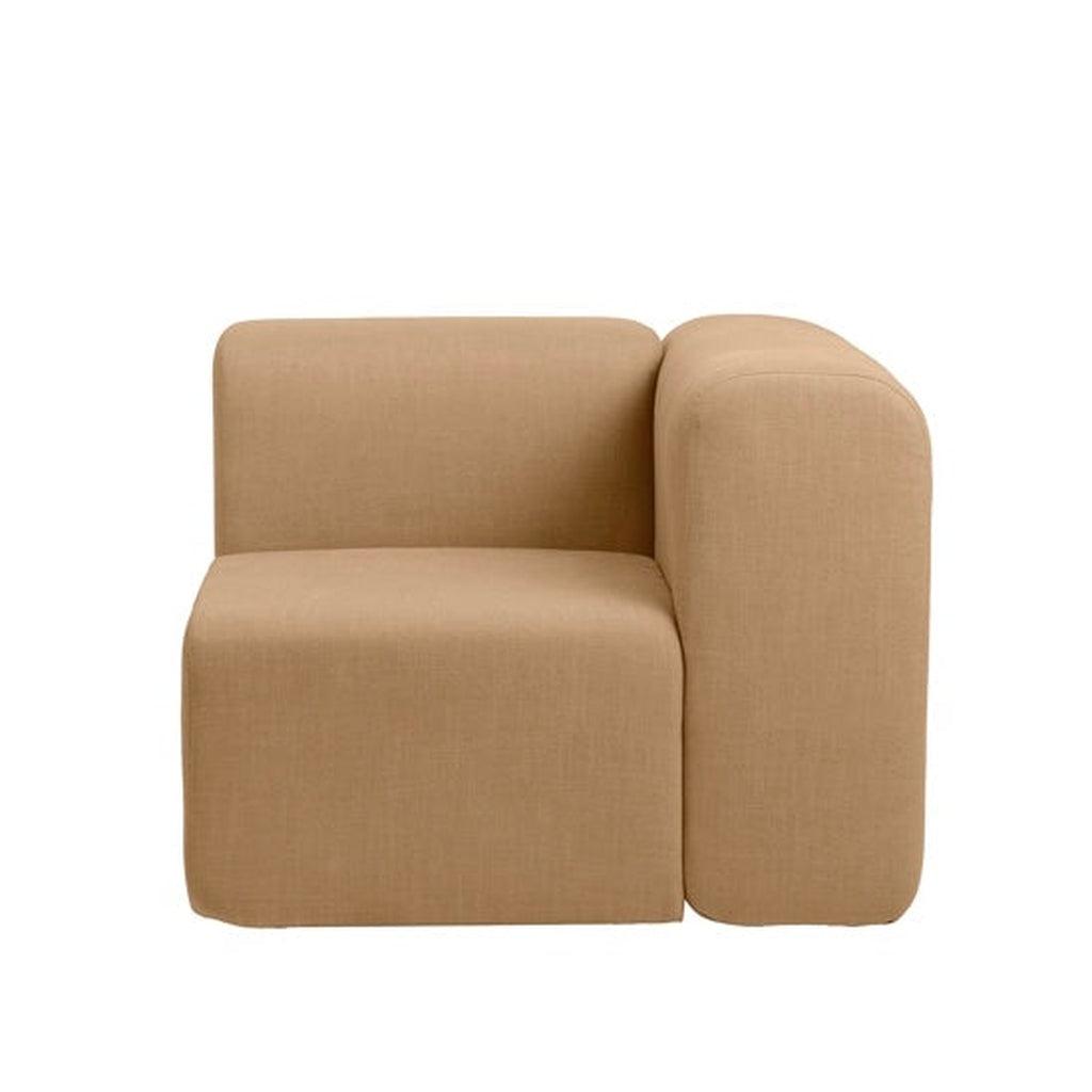 Broste Copenhagen Lagoon Module Corner Chair Left-Beaumonde