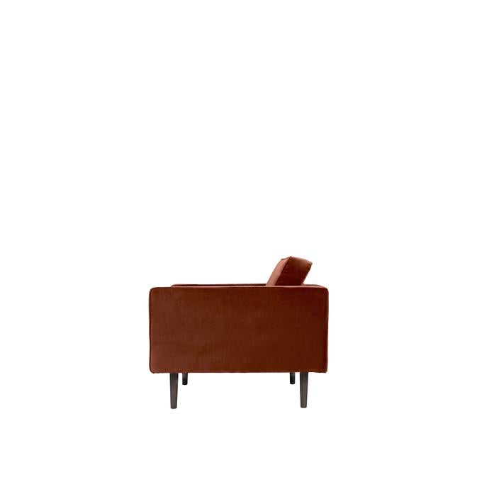 Broste Copenhagen Wind Velvet Armchair Caramel Cafe-31000018-Beaumonde