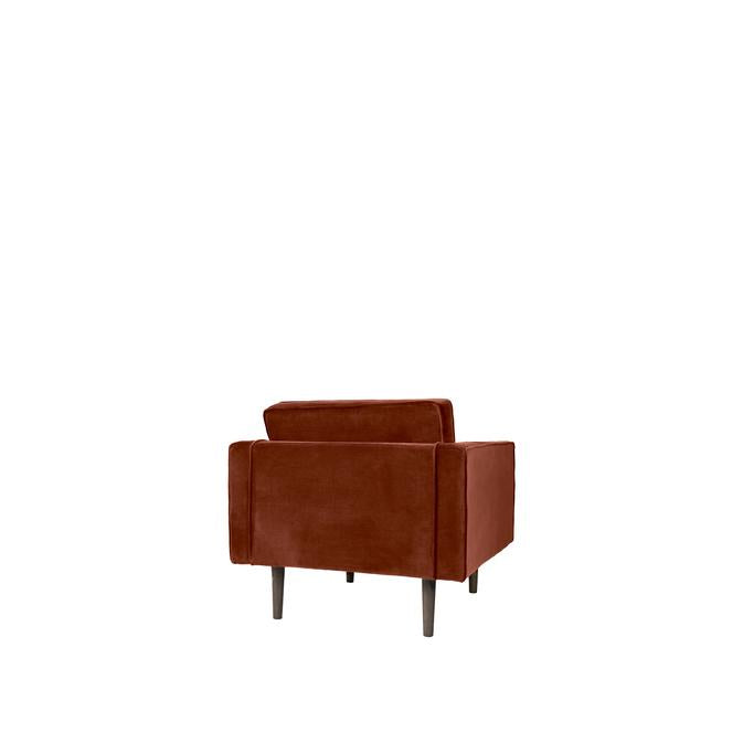 Broste Copenhagen Wind Velvet Armchair Caramel Cafe-31000018-Beaumonde