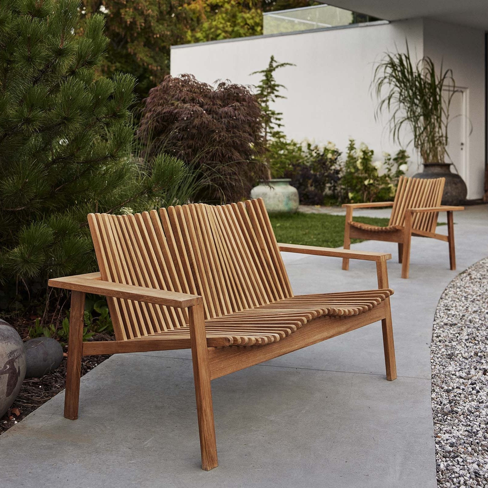 Cane-line Amaze 2-Seater Sofa Stackable-Beaumonde
