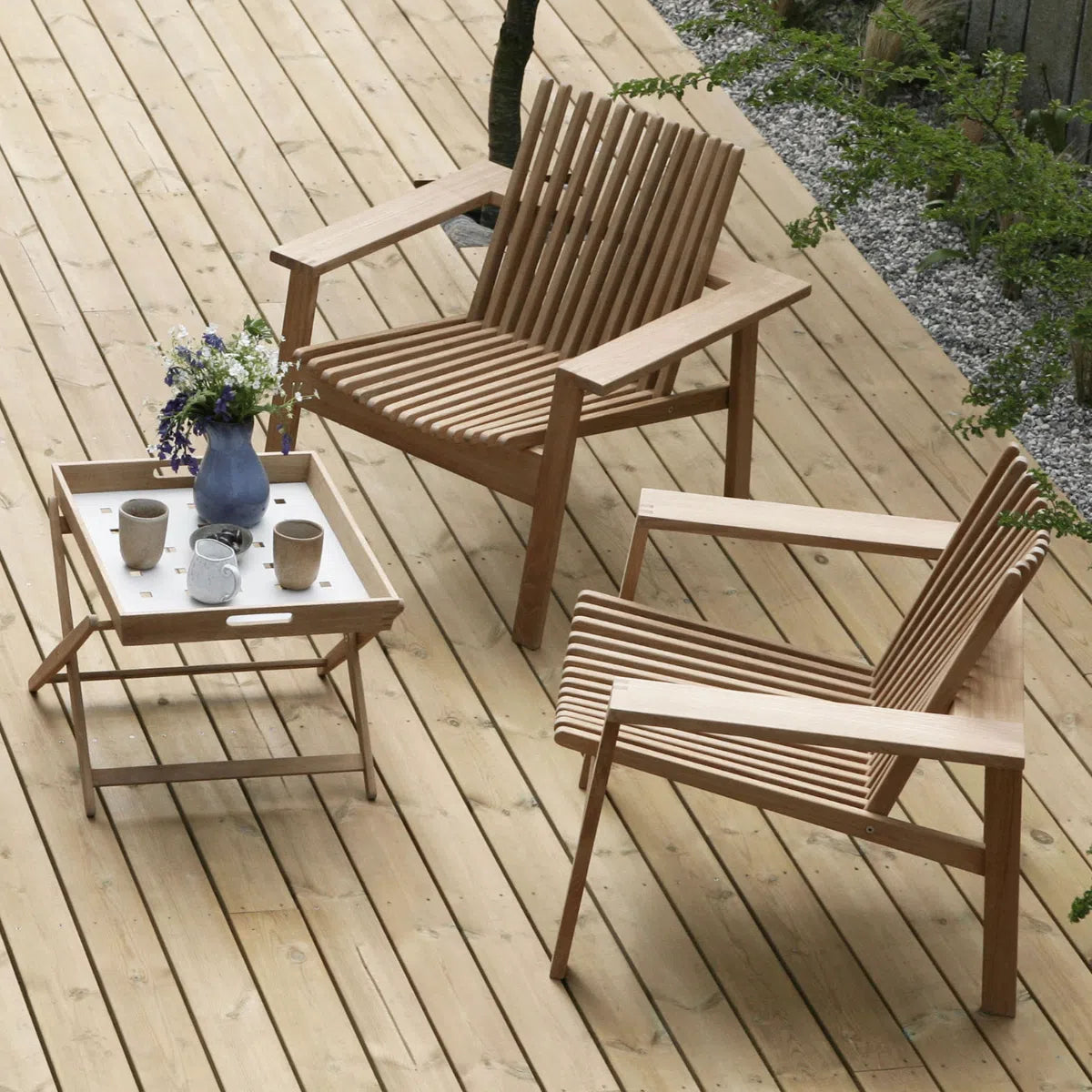 Cane-line Amaze Lounge Chair Stackable-Beaumonde