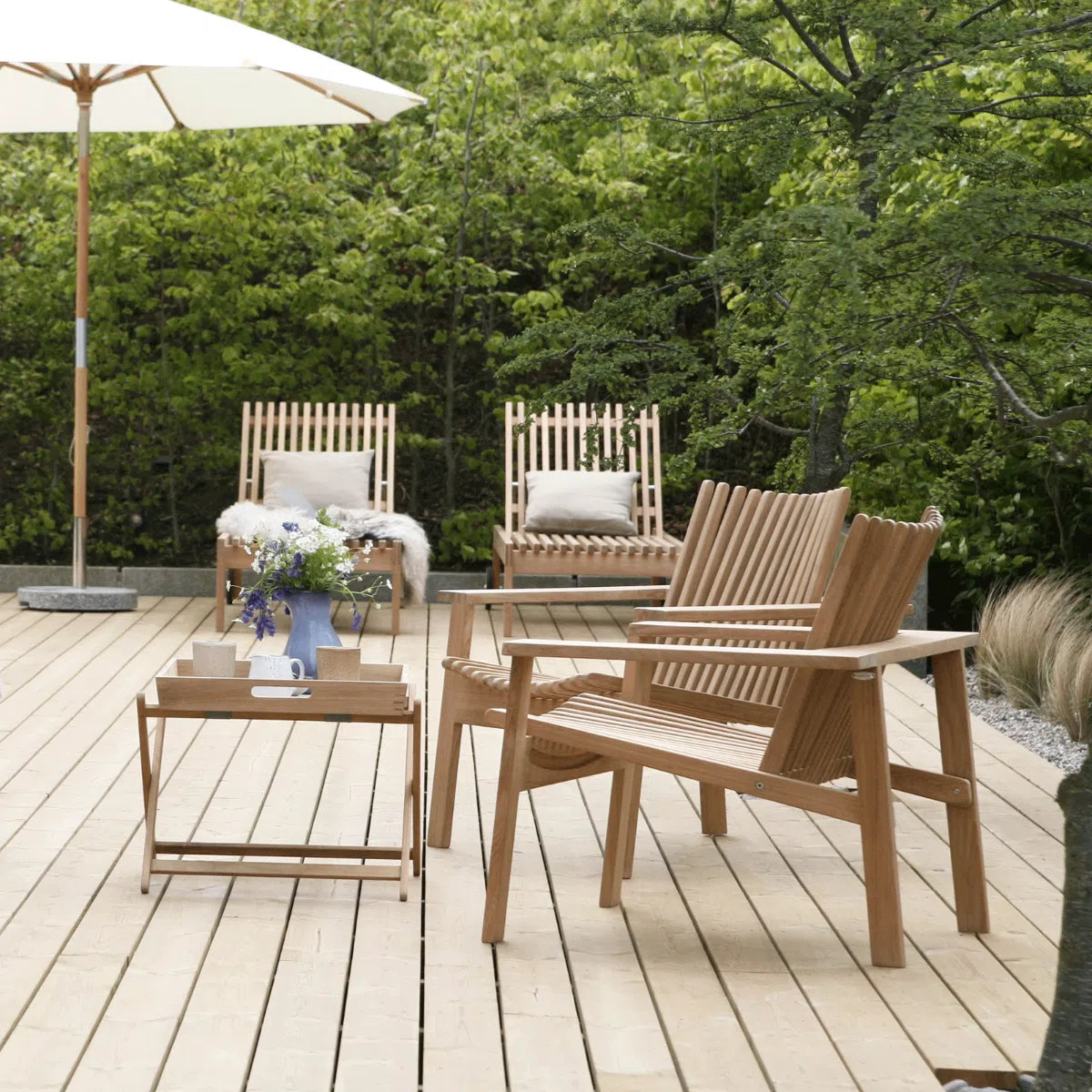 Cane-line Amaze Lounge Chair Stackable-Beaumonde