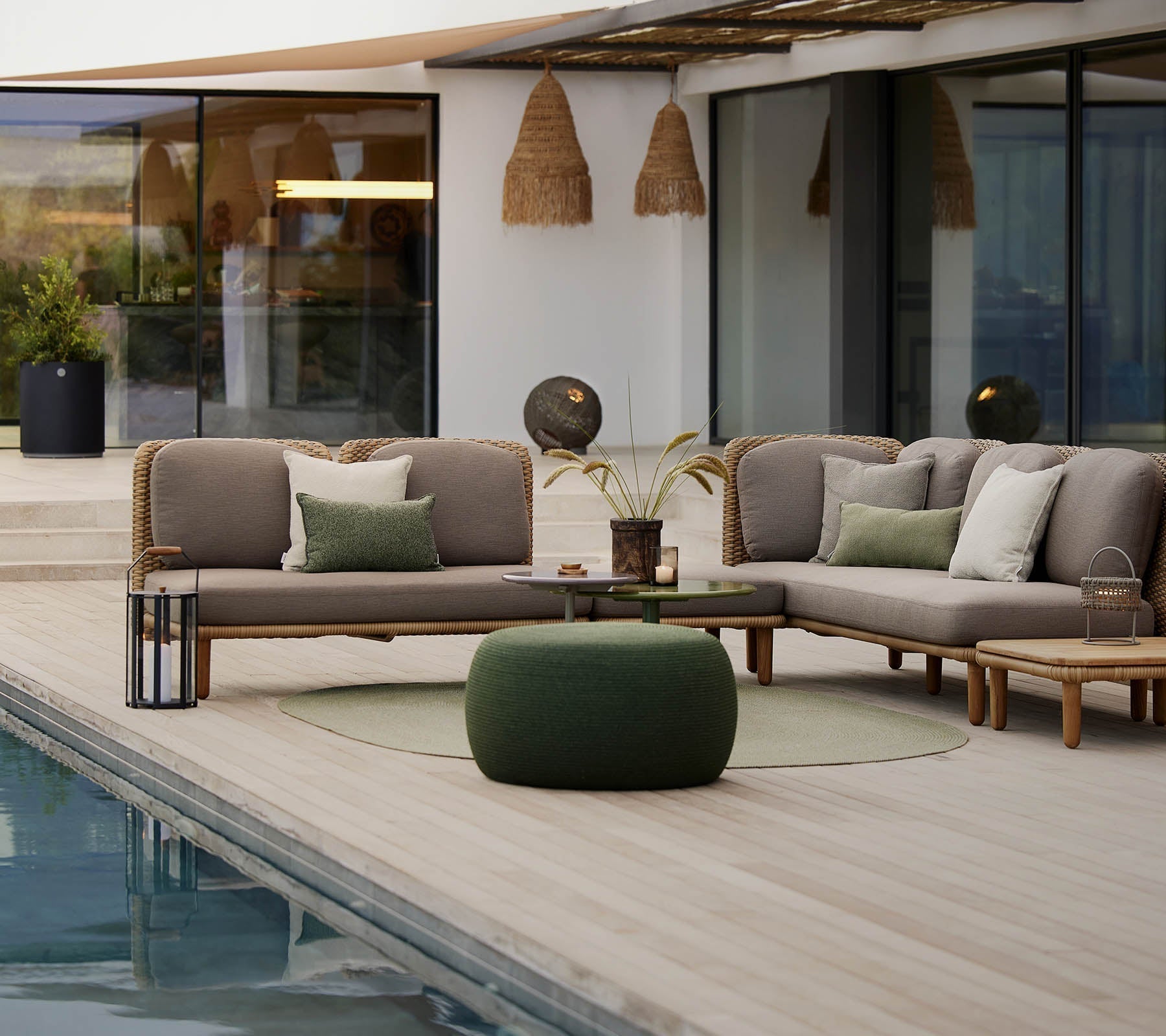 Cane-line Arch 2-Seater Sofa Module-Beaumonde