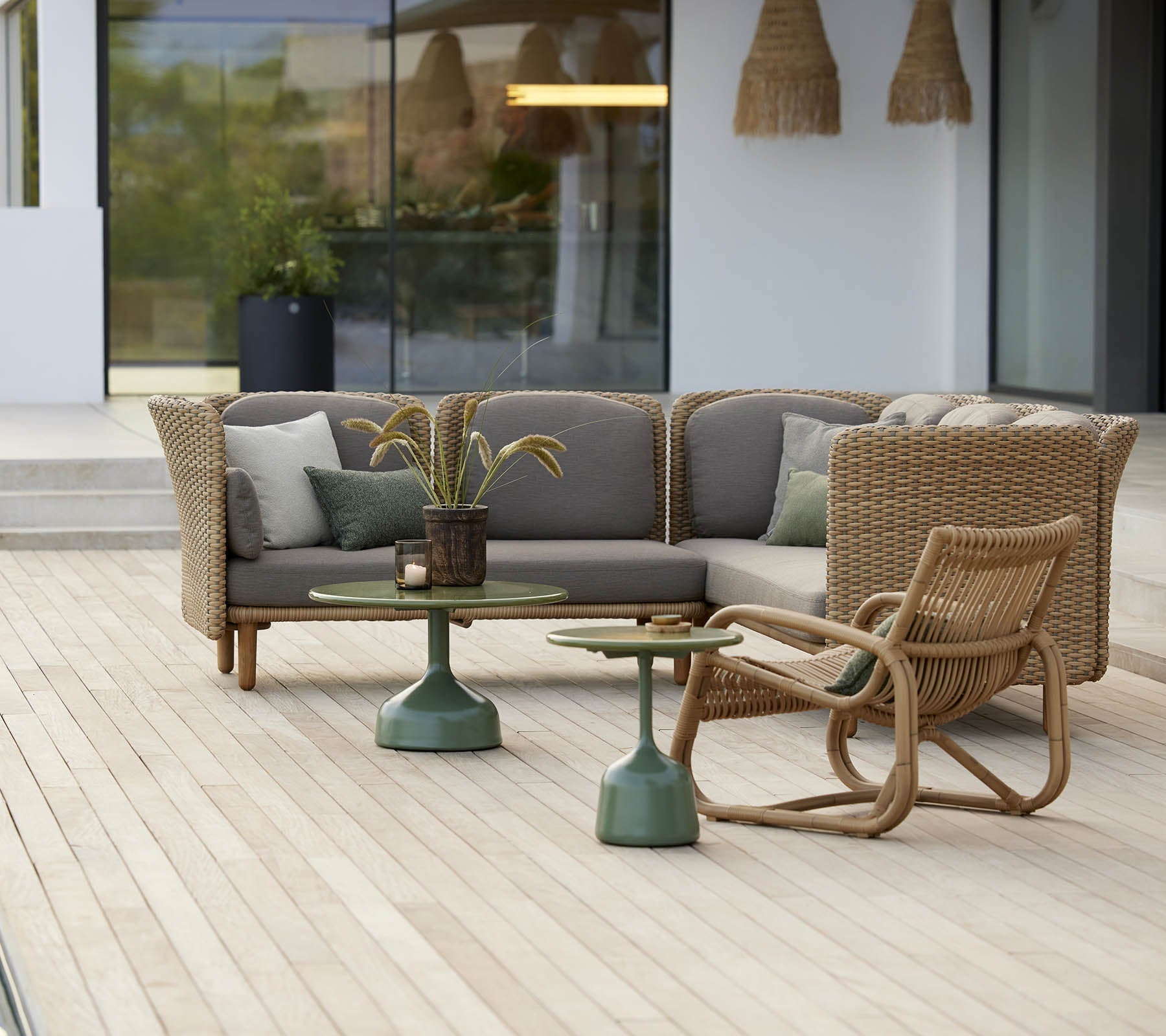Cane-line Arch 2-Seater Sofa Module-Beaumonde