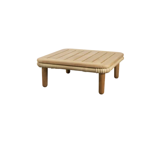 Cane-line Arch Coffee Table with Teak Table Top-Beaumonde