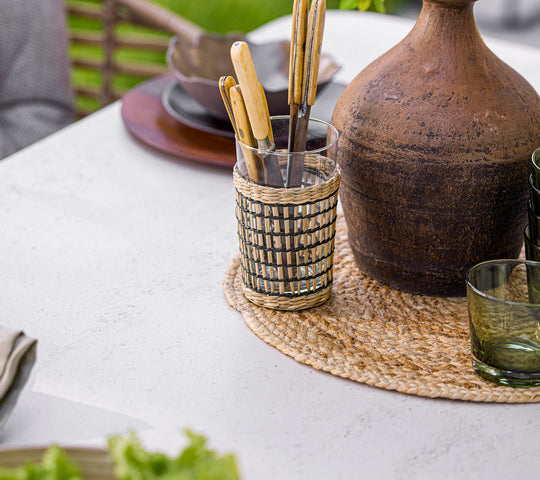 Cane-line Aspect Dining Table Base, 210X100cm-Beaumonde