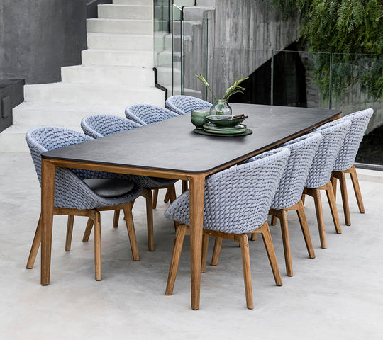 Cane-line Aspect Dining Table Base, 280X100cm-Beaumonde