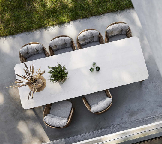Cane-line Aspect Dining Table Base, 280X100cm-Beaumonde