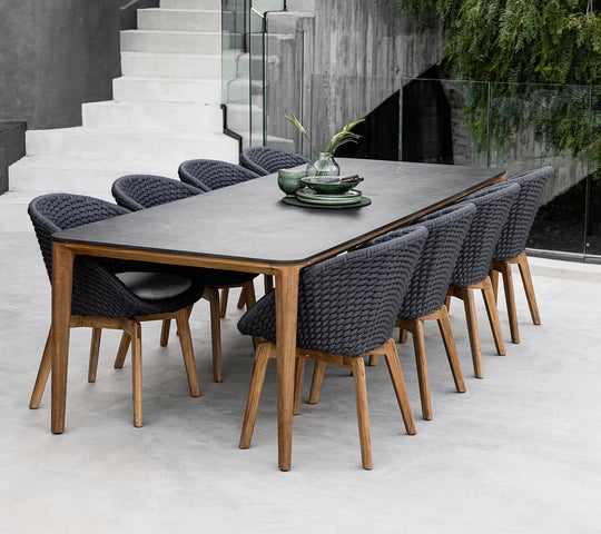 Cane-line Aspect Dining Table Base, 280X100cm-Beaumonde