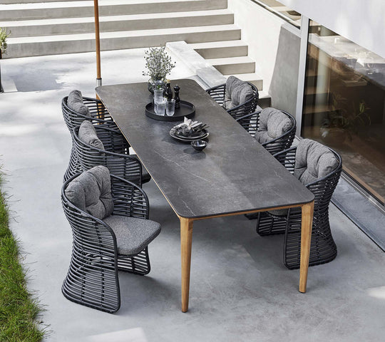 Cane-line Aspect Dining Table Base, 280X100cm-Beaumonde
