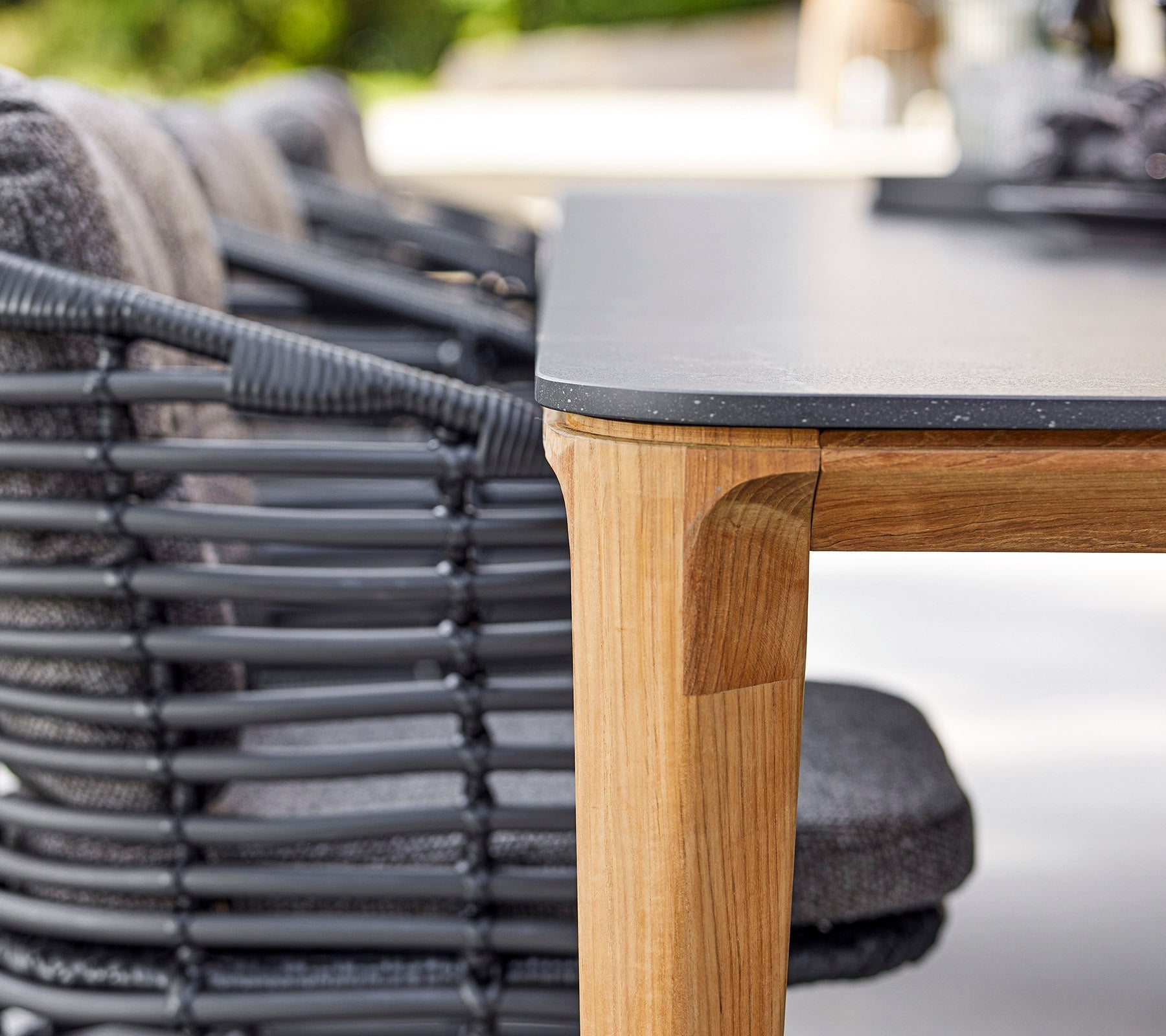 Cane-line Aspect Dining Table Base, 280X100cm-Beaumonde