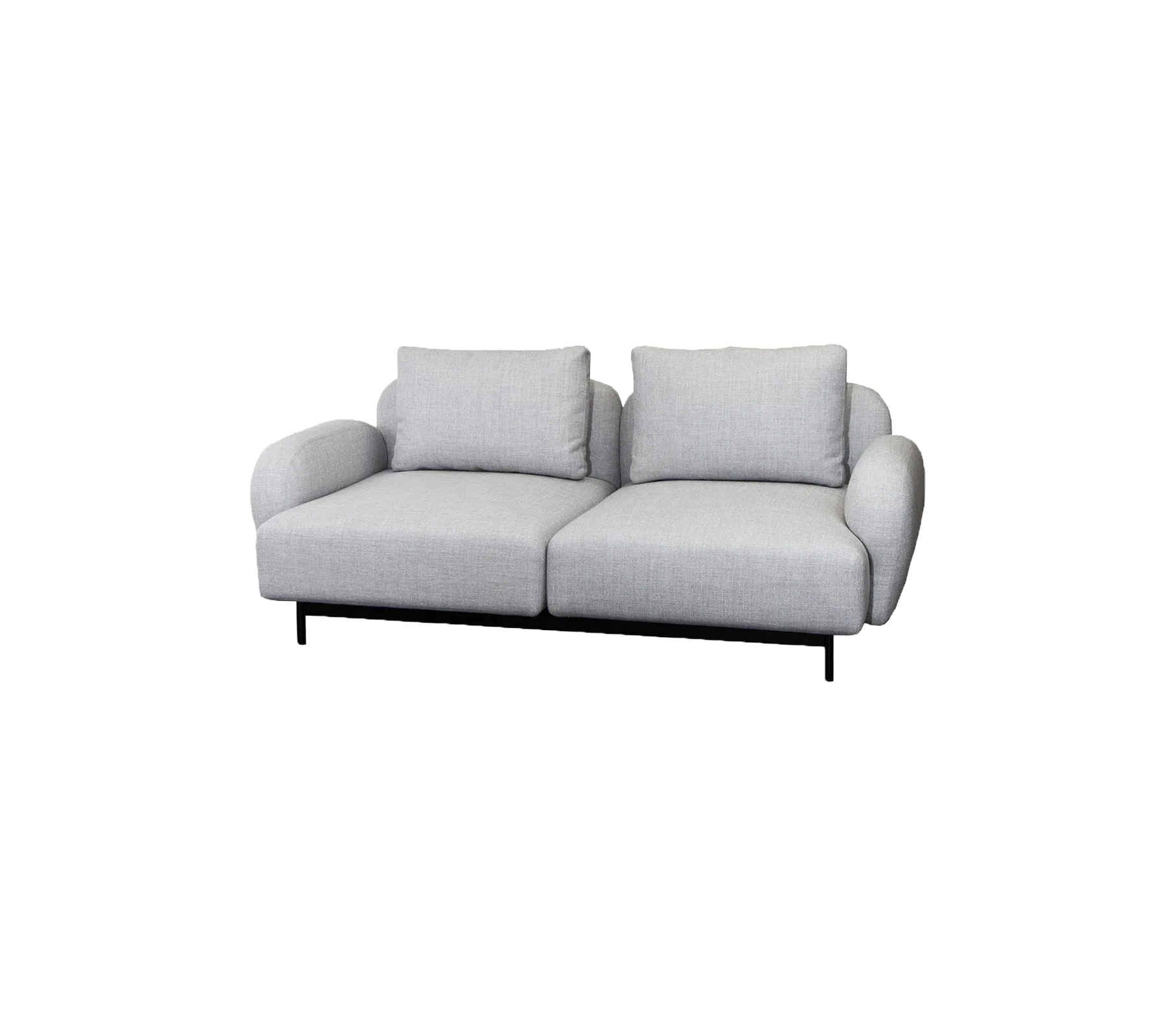 Cane-line Aura 2-Seater Sofa with Low Armrest-Beaumonde