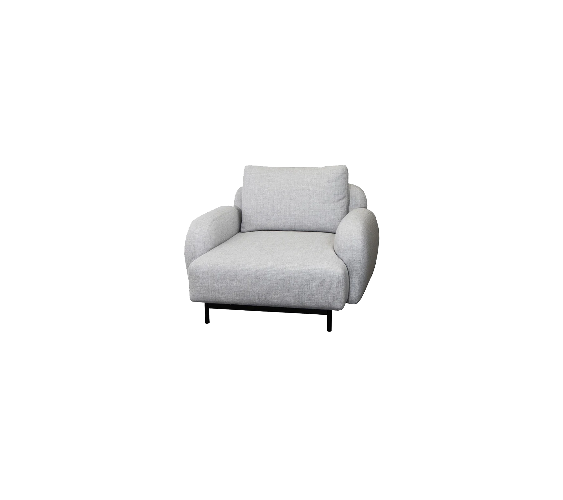 Cane-line Aura Lounge Chair with Low Armrest-Beaumonde