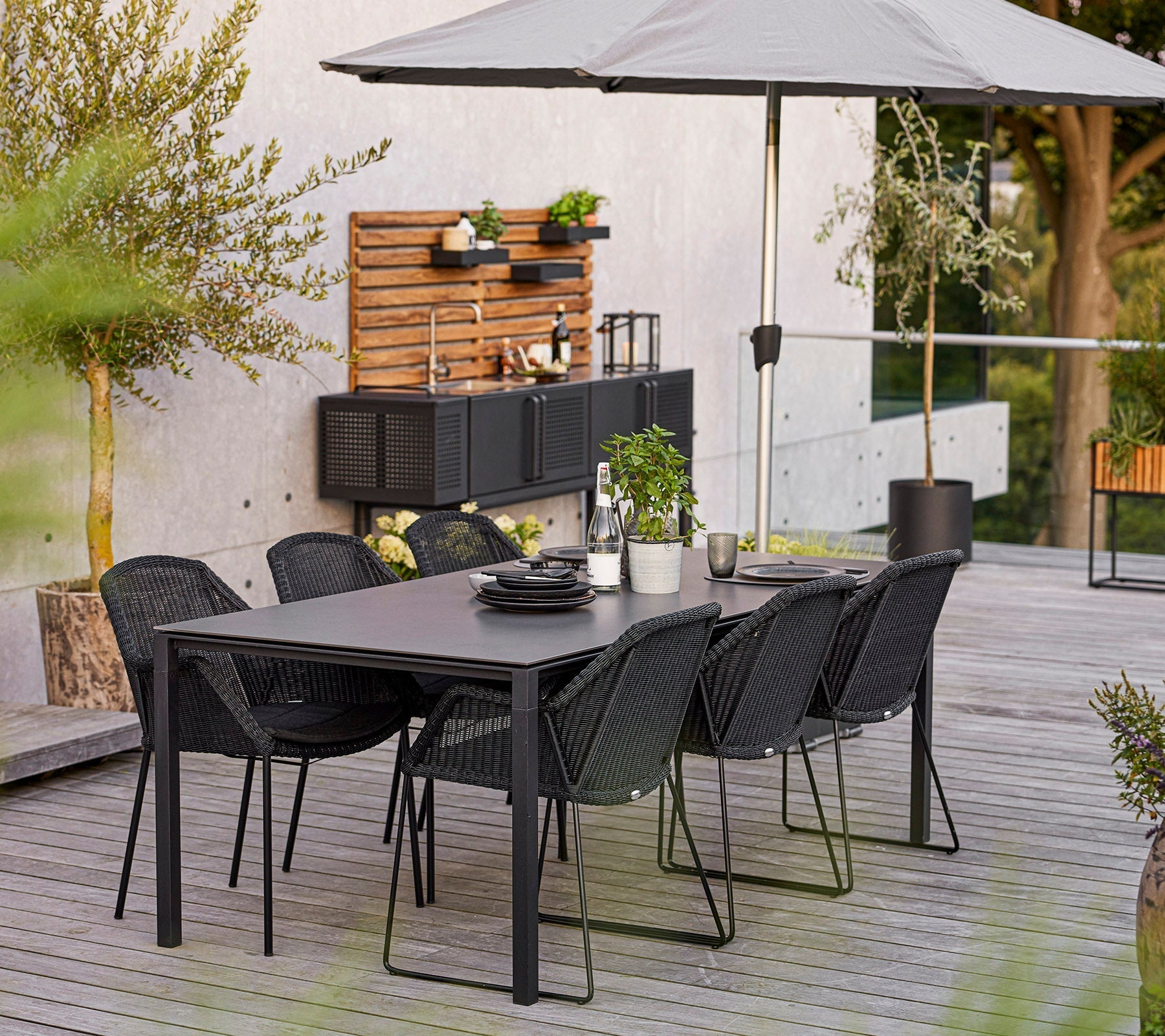 Cane-line Breeze Chair, Stackable-Beaumonde