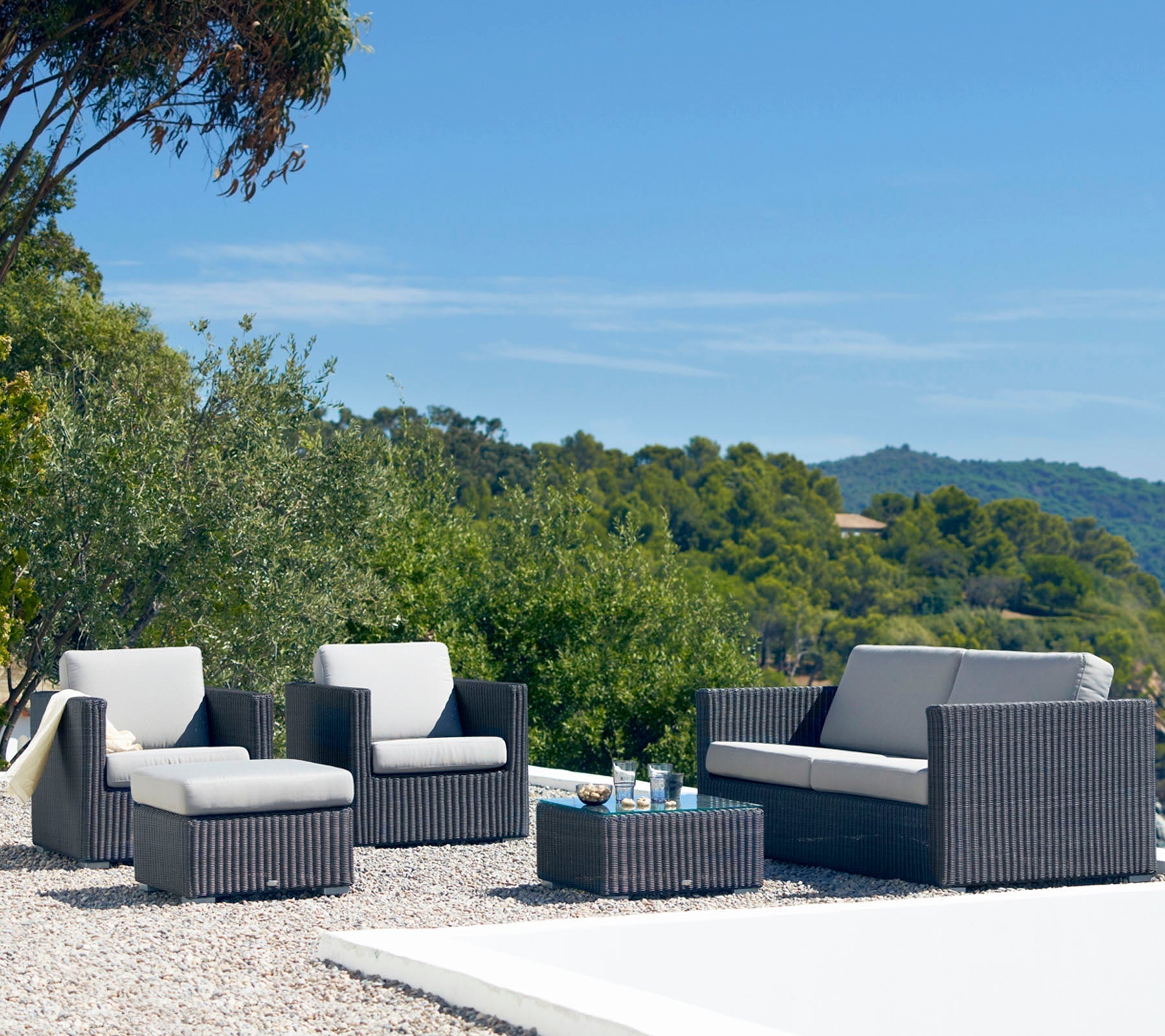 Cane-line Chester 3-Seater Sofa-Beaumonde