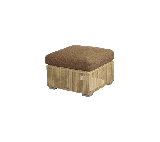 Cane-line Chester Footstool/Coffee Table-Beaumonde