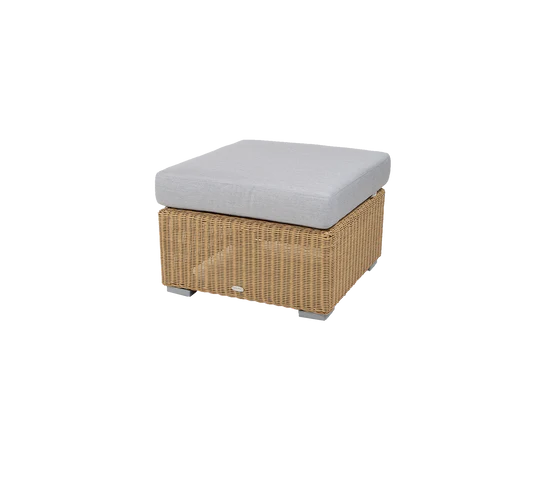 Cane-line Chester Footstool/Coffee Table-Beaumonde