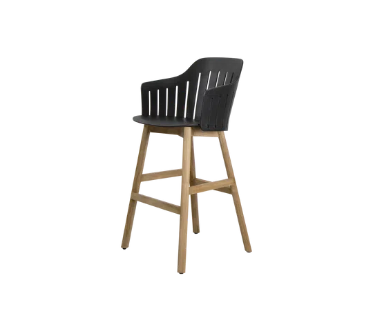 Cane-line Choice Bar Chair Sled Base Outdoor-Beaumonde