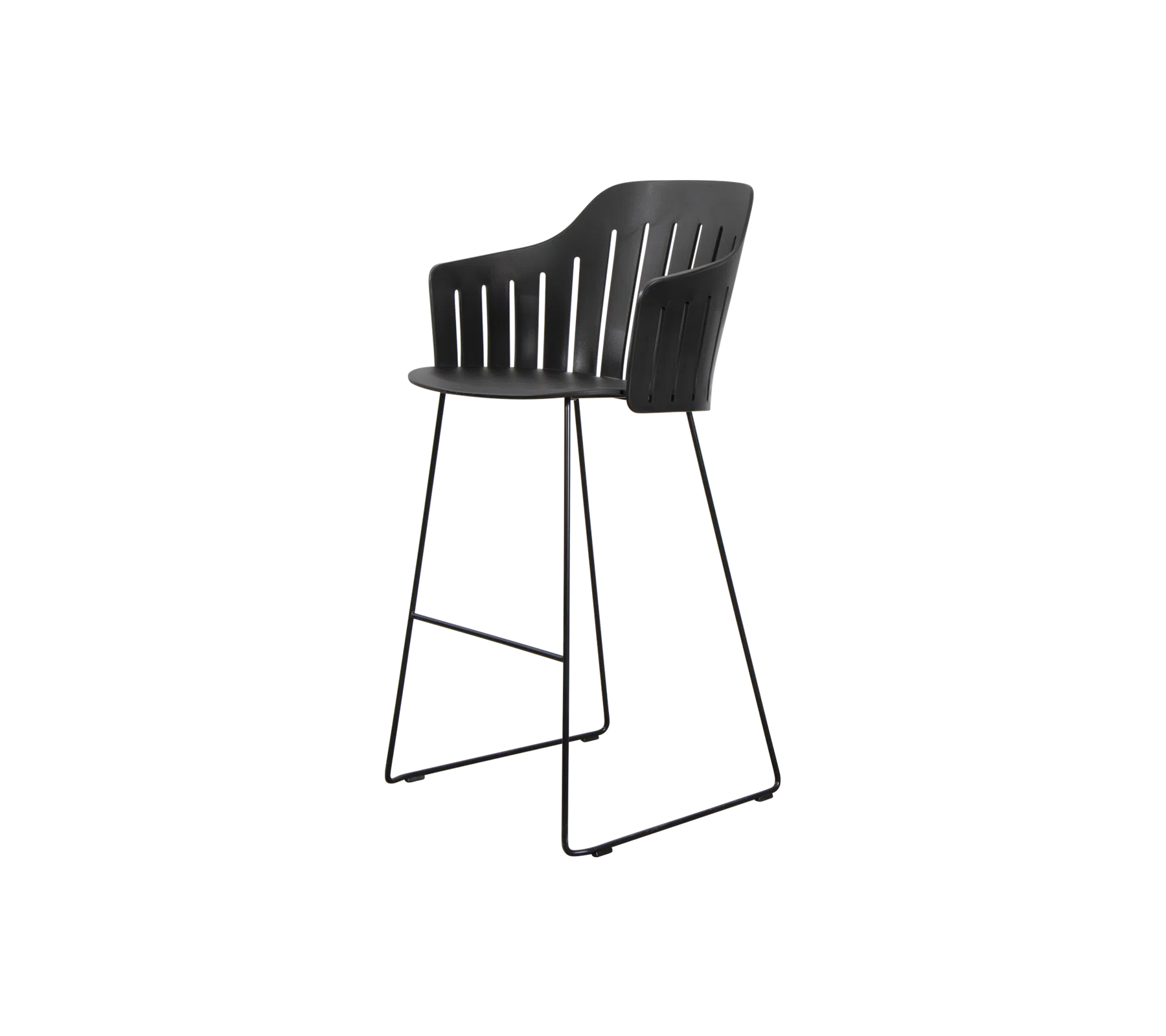 Cane-line Choice Bar Chair with Sled Base Indoor-Beaumonde