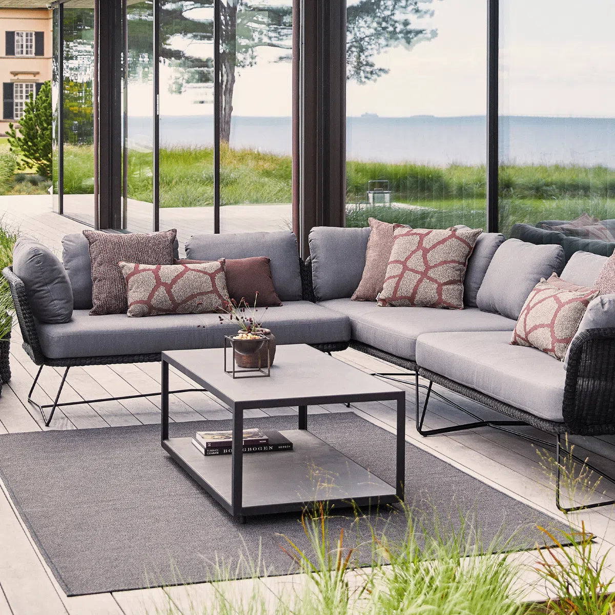 Cane-line Circle Rug 240x170cm Indoor/Outdoor-Beaumonde