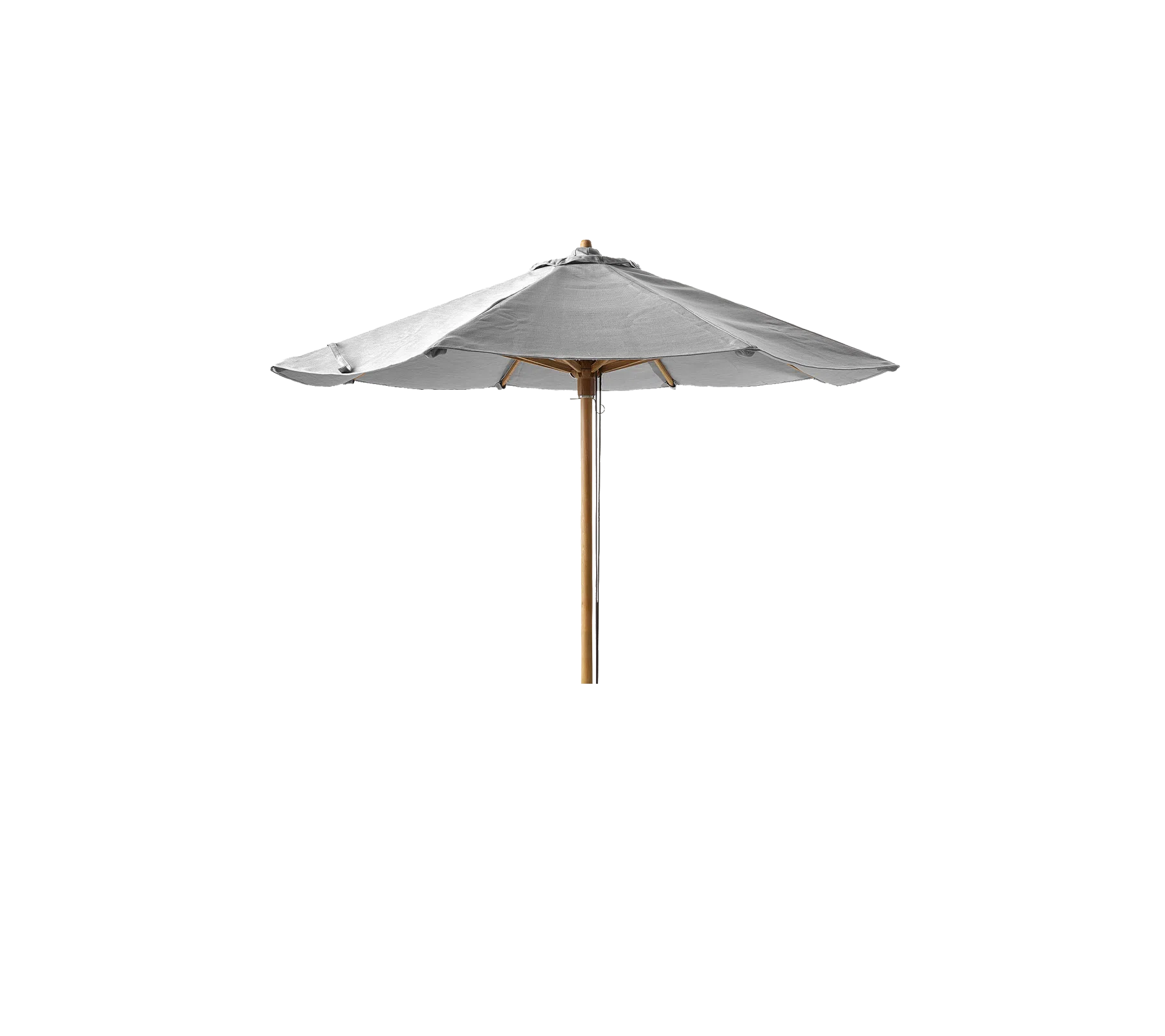 Cane-line Classic Parasol with Pulley System Low, Dia. 2,4 M-Beaumonde