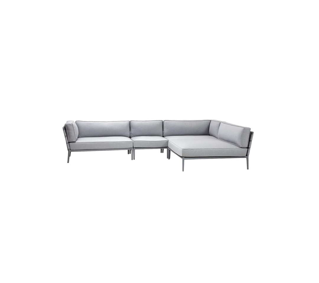 Cane-line Conic 4 Outdoor Corner Sofa-Beaumonde