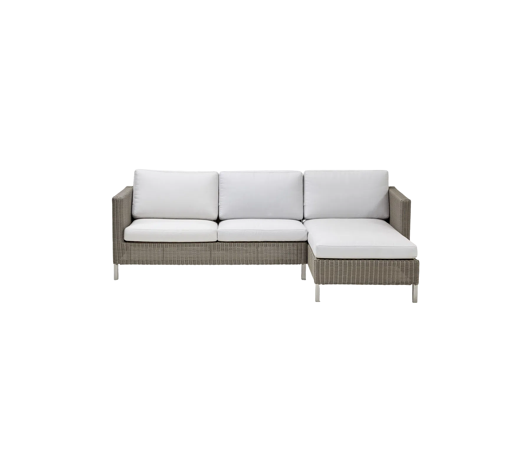 Cane-line Connect 1 Taupe & White-Beaumonde